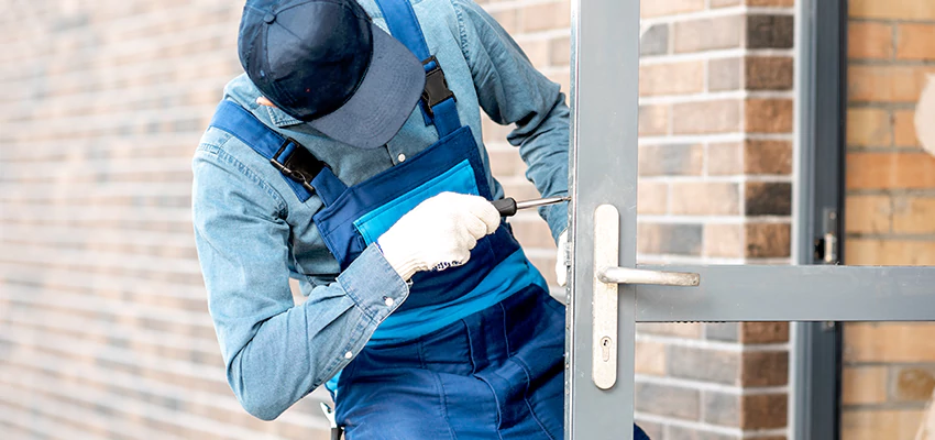 Pivot Storefront Door Locks Installation in Lake Mathews, California