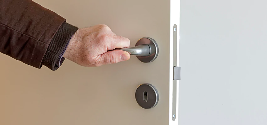 Restroom Locks Privacy Bolt Installation in Lake Mathews, California